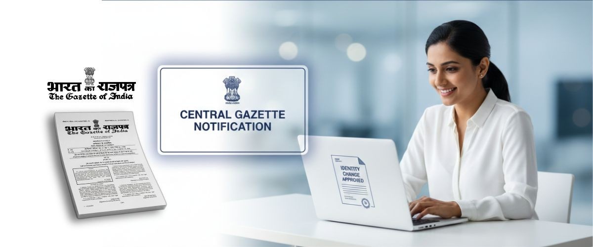 gazette for name change