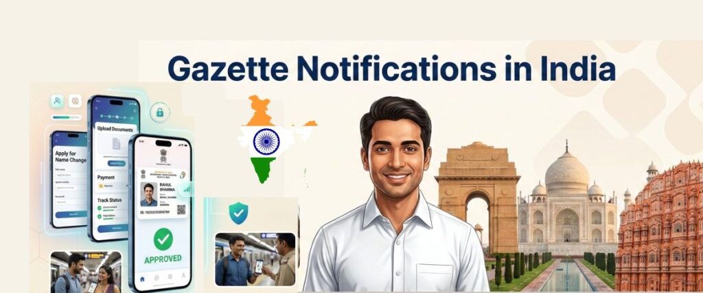 gazette notification for name change in india 1