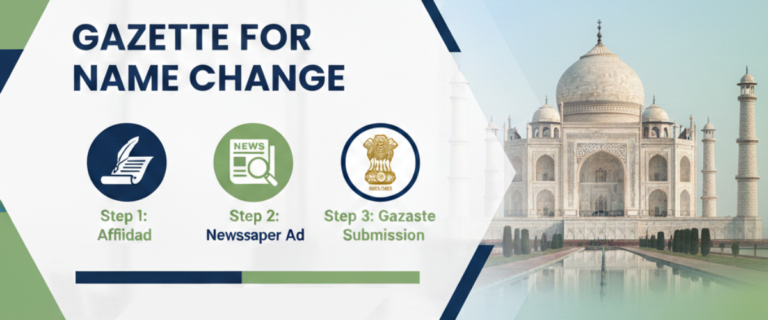 Gazette Name Change Process in Uttar Pradesh