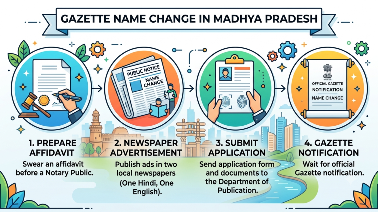 Gazette Name Change in Madhya Pradesh