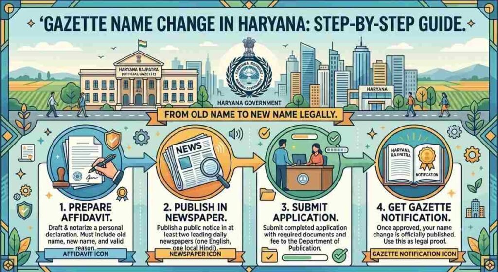 Gazette Name Change in Haryana: Complete Guide