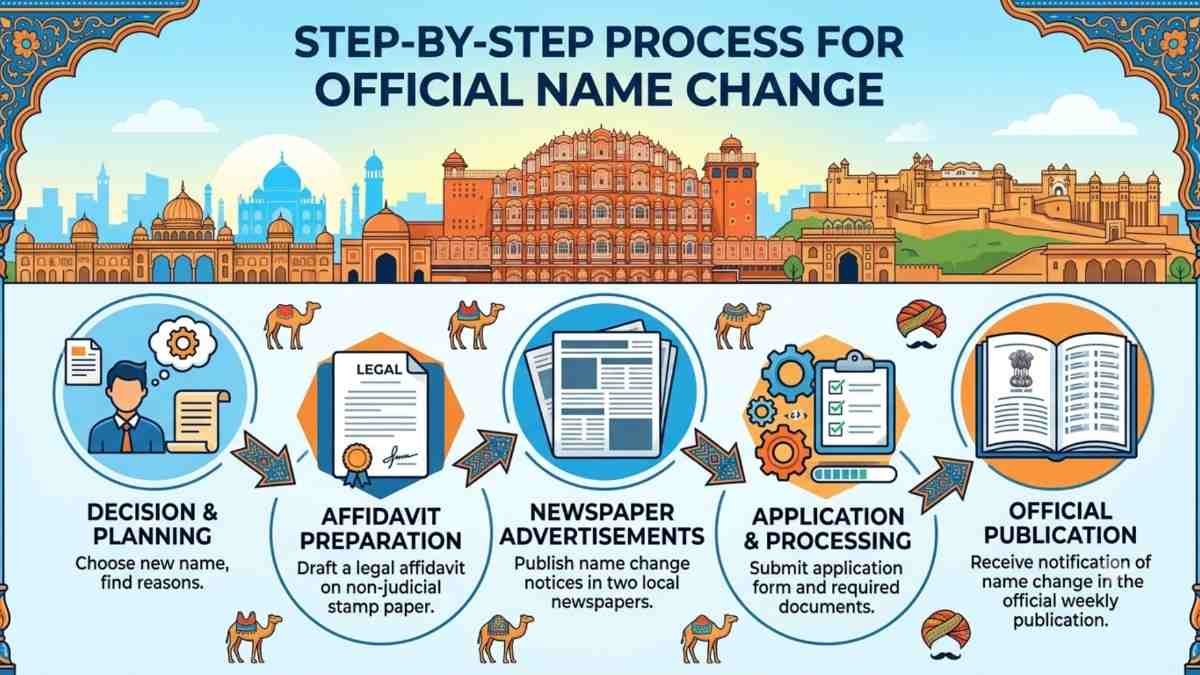 Gazette Name Change in Rajasthan: Complete Process Guide