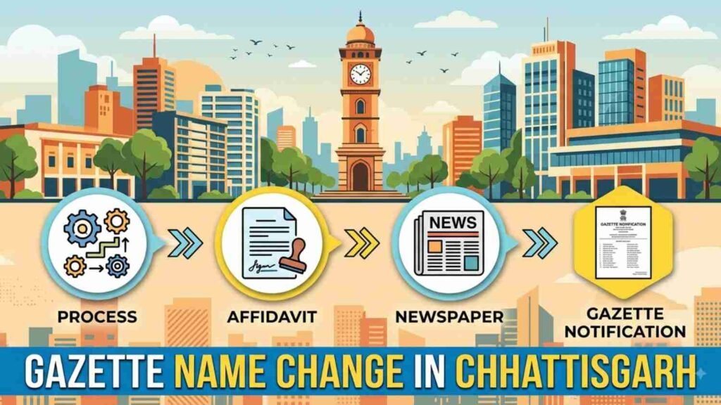 Gazette Name Change in Chhattisgarh