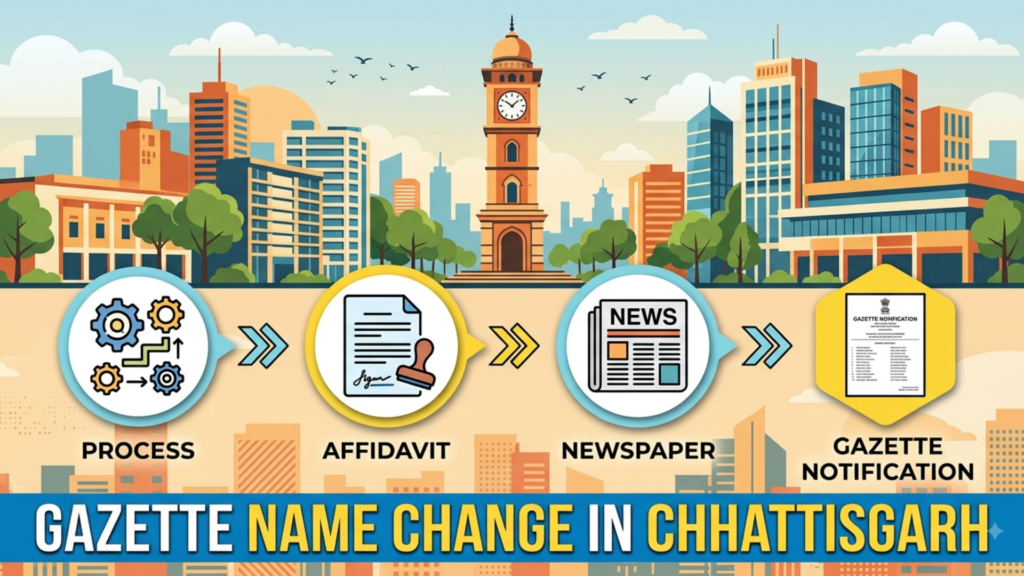 Gazette Name Change in Chhattisgarh