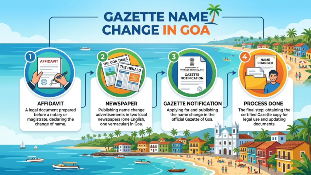 Gazette Name Change in Goa