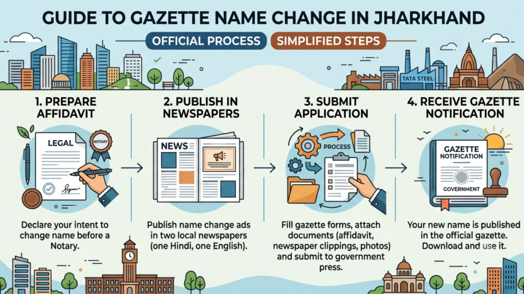 Gazette Name Change in Jharkhand
