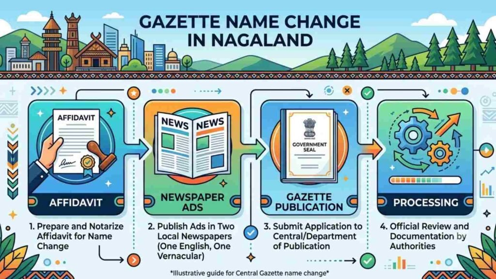 Gazette Name Change in Nagaland
