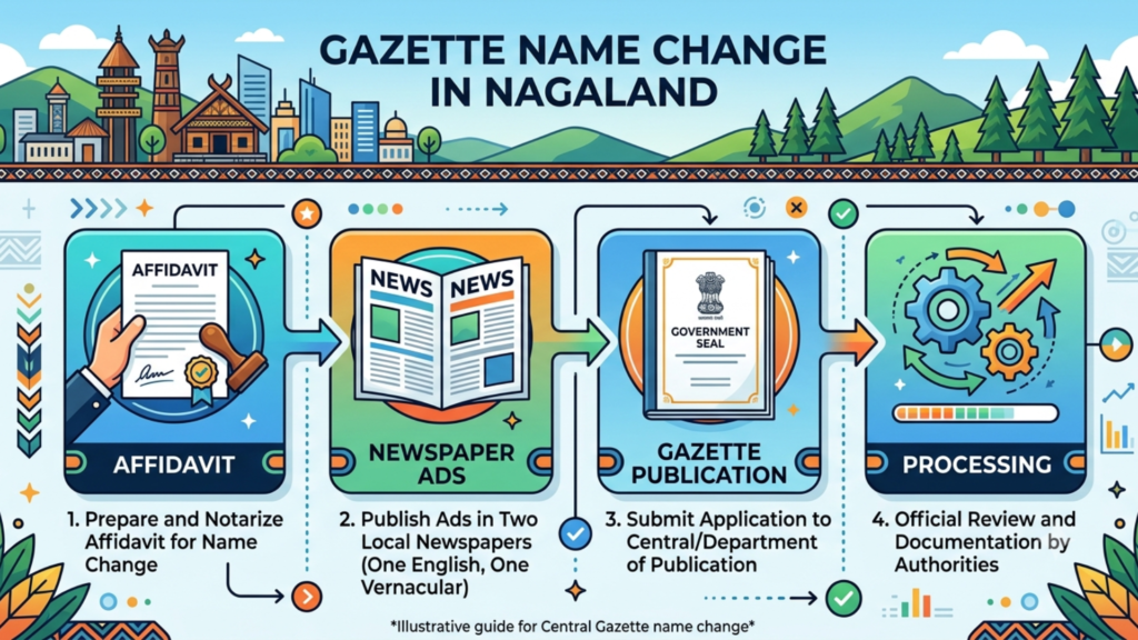 Gazette Name Change in Nagaland