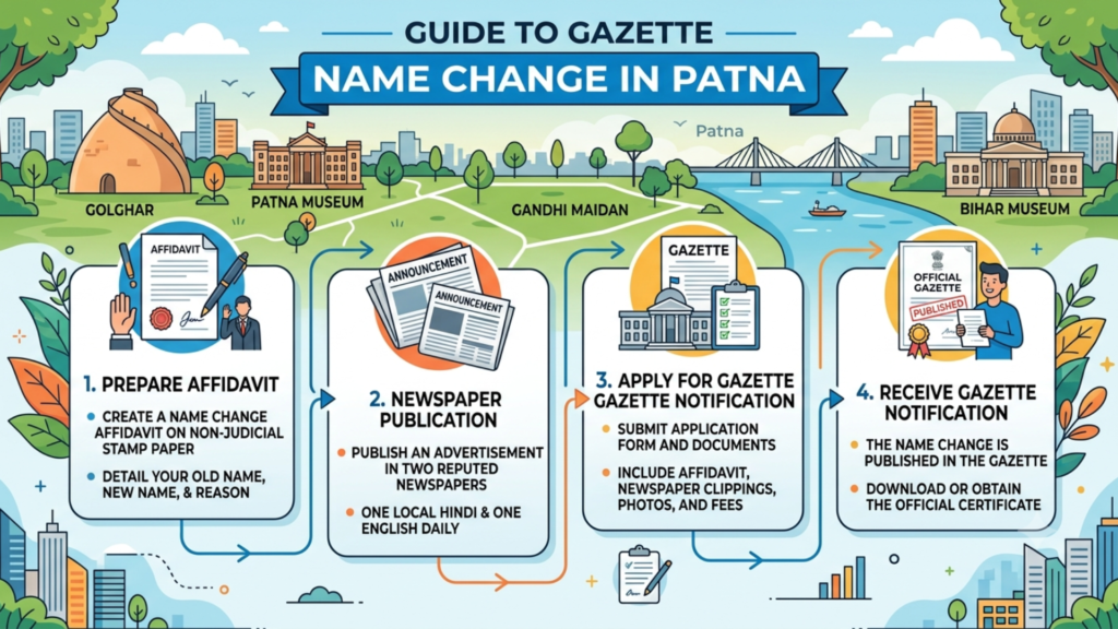 Gazette Name Change in Patna