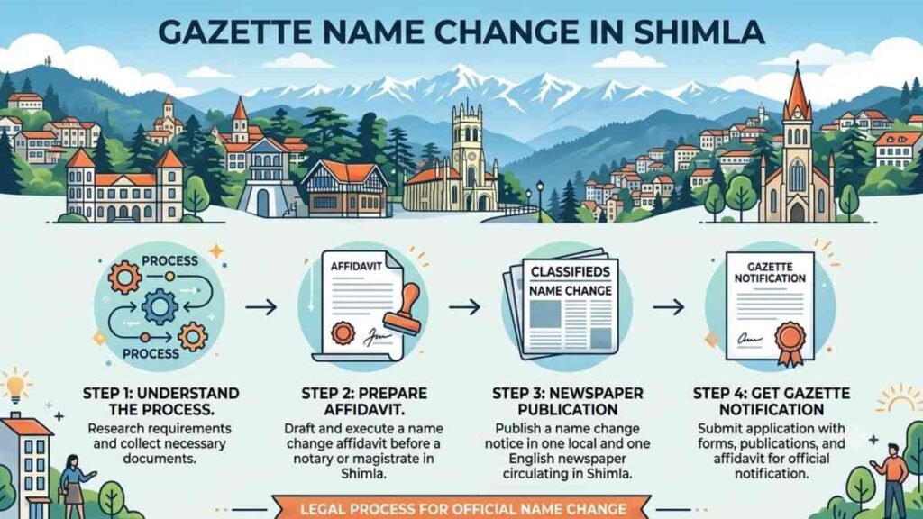 Complete Guide to Gazette Name Change in Shimla